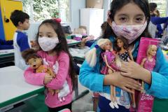 Ação de Dia das Crianças que beneficiou 180 alunos da rede municipal acontece em parceria com a Superintendência Geral de Ação Solidária, do Governo do Estado, dentro da campanha Paraná Piá.