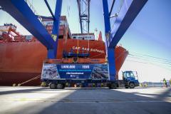 Terminal de contêineres do Porto de Paranaguá alcança marca de 1 milhão de unidades movimentadas