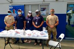 Entre os serviços ofertados gratuitamente estiveram cuidados com a saúde, capacitação, treinamentos, vacinação, orientações sobre trânsito, meio ambiente, segurança e corte de cabelo.