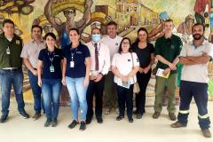 Durante o encontro foram apresentadas as diferentes atividades realizadas nos meios sócio, biótico e físico, além dos projetos na área de segurança do trabalho.