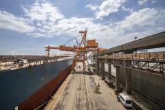 Janeiro foi de recorde nas exportações de grãos pelo Corredor Leste do Porto de Paranaguá