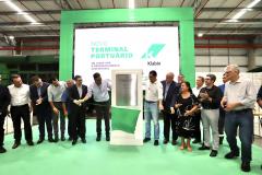 Governador participa da inauguração do novo terminal da Klabin no Porto de Paranaguá