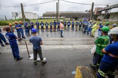 Evento tem a missão de difundir a cultura da prevenção de acidentes. Serão feitas abordagens preventivas com trabalhadores, diálogos, sorteio de uma TV e um grande evento, na entrada principal para o cais, dia 25.