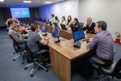 Encontro aconteceu no Palácio Taguaré, sede administrativa da empresa pública, que trabalha em seu Programa de Educação Ambiental os 17 Objetivos de Desenvolvimento do Milênio 