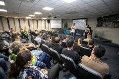 Em ação paralela, enfermeiras aferiram a pressão e calcularam o Índice de Massa Corpórea (IMC) de colaboradores e de funcionários de empresas terceirizadas.