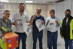 Portos do Paraná conscientiza sobre teste com etilômetro e segregação de resíduos