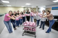 Ação marca encerramento da campanha Outubro Rosa na Portos do Paraná