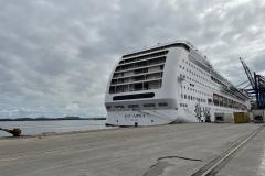 Temporada de cruzeiros já atraiu mais de 9 mil de pessoas para Paranaguá