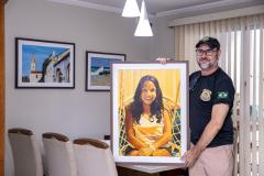 Guarda portuário vai expor ‘Monalisa parnanguara’ no Louvre