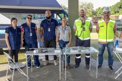 Portos do Paraná promove campanha Maio Amarelo no Pátio de Triagem