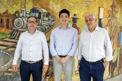 Representantes do CREA-PR fazem visita técnica ao Porto de Paranaguá