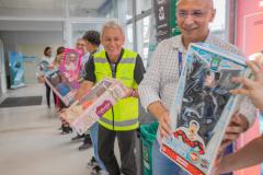 Natal Solidário da Portos do Paraná arrecada 1,2 mil brinquedos