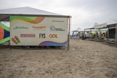 Mirella, Gustavo e Russo vencem 1° Torneio de Beach Tennis da Portos do Paraná