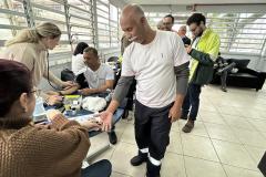 Secretaria da Saúde realiza ação no Porto de Paranaguá com atendimentos, testes e vacinas