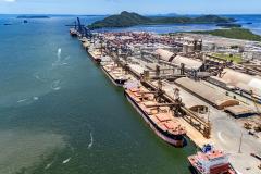 Movimentação nos portos paranaenses avança e soma 61,2 milhões de toneladas até outubro
