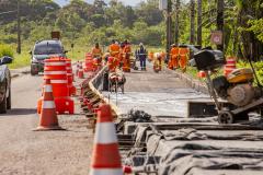 Portos do Paraná inicia pavimentação em concreto da Avenida Conde Matarazzo, em Antonina