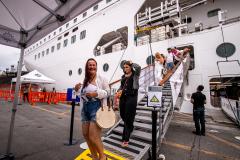 Porto de Paranaguá recebe o cruzeiro de luxo Silver Whisper pela primeira vez