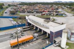 Pátio de Triagem do Porto de Paranaguá recebe mais de meio milhão de caminhões em 2025