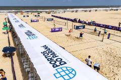 FPT Beach Series 1500 começa com grandes disputas na Arena Portos do Paraná