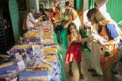 Mais de 1.500 kits são distribuídos em ação de Páscoa da Portos do Paraná