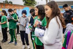 Lançamento da edição 2026 do projeto aconteceu na Escola Municipal Iracema dos Santos