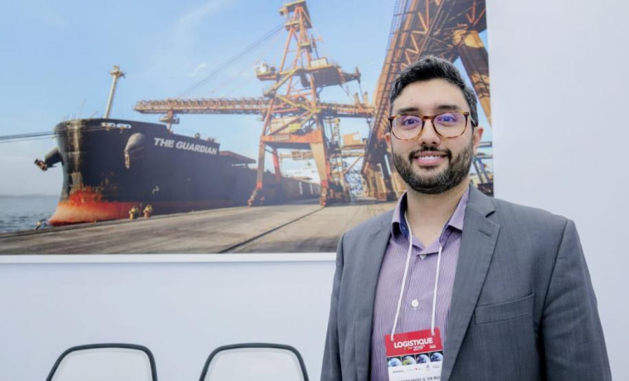 Diretor-presidente da Portos do Paraná prestigia Logistique 2019