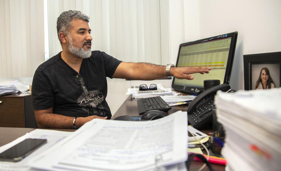 Secretário Municipal da Fazenda de Paranaguá, Maurício Coutinho.