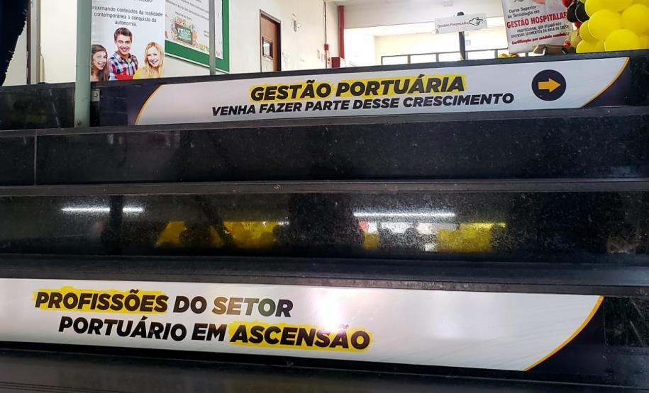 Empresa pública participa da 8ª edição de evento do Instituto Superior do Litoral do Paraná (Isulpar). A intenção é mostrar aos alunos e visitantes as oportunidades de carreira no setor, principal gerador de emprego e renda em Paranaguá.