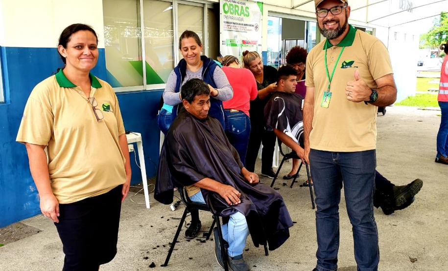 Portos do Paraná coordena mais uma ação no Pátio de Triagem