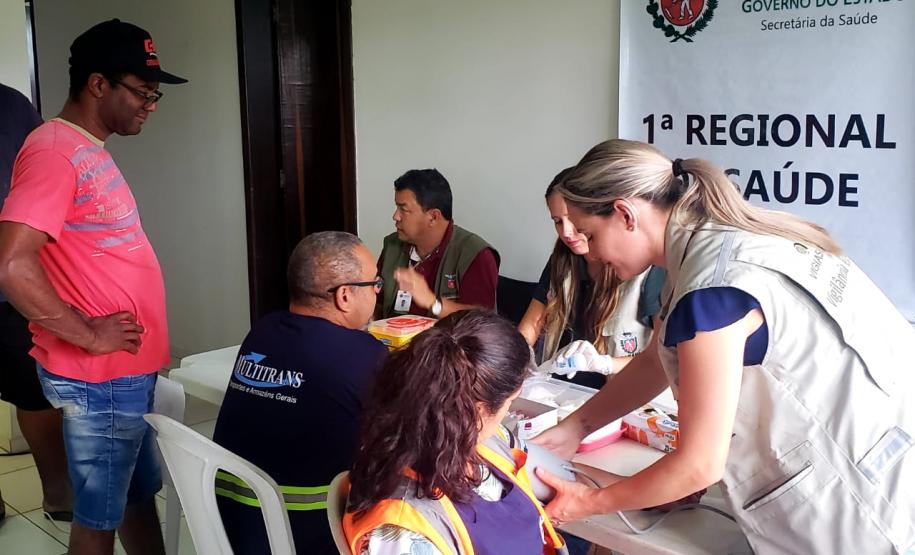 Portos do Paraná coordena mais uma ação no Pátio de Triagem