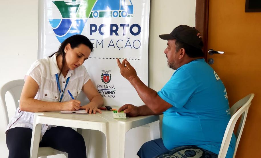 Portos do Paraná coordena mais uma ação no Pátio de Triagem