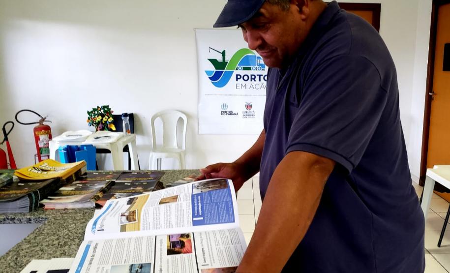 Portos do Paraná coordena mais uma ação no Pátio de Triagem