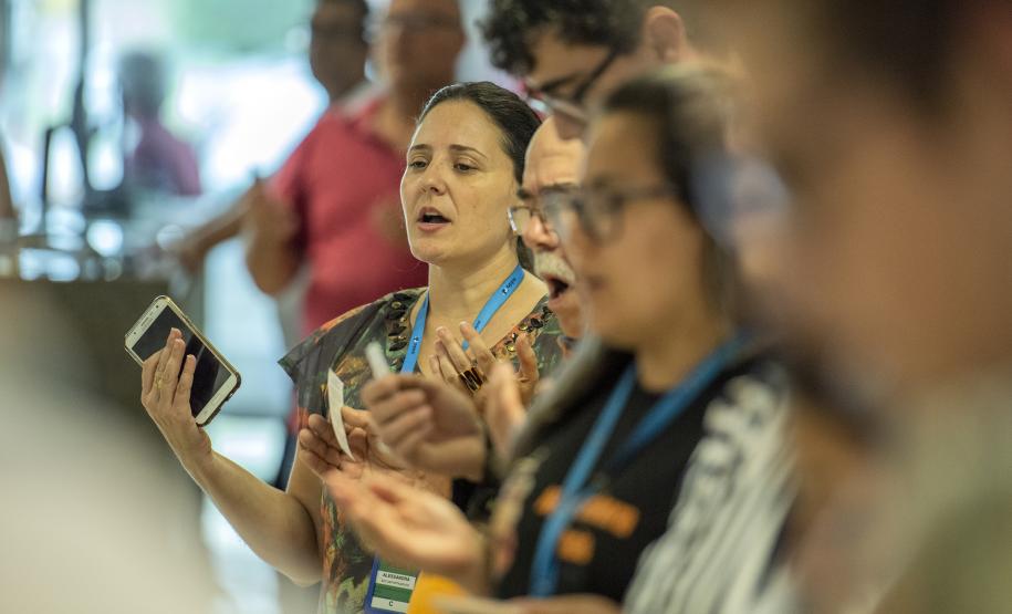 Padroeira do Paraná faz procissão pelo cais do Porto de Paranaguá