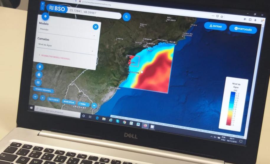 Dados dos programas de monitoramento ambiental da empresa pública Portos do Paraná podem contribuir para o aperfeiçoamento da plataforma que monitora o mar nos estados do Paraná e Santa Catarina