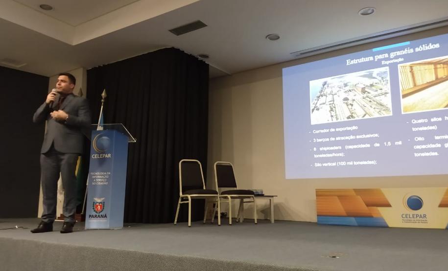 Referência no modal hidroviário, a empresa pública participou nesta quarta-feira (06) do I Seminário Infraestrutura Paraná com duas palestras sobre o setor portuário, em Curitiba.