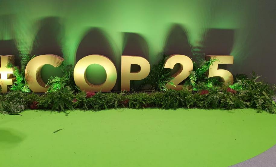 Empresa pública paranaense é a única autoridade portuária do mundo que participa de evento integrante da Conferência das Partes sobre Mudança Climática da Organização das Nações Unidas (COP-25), em Madri, na Espanha.