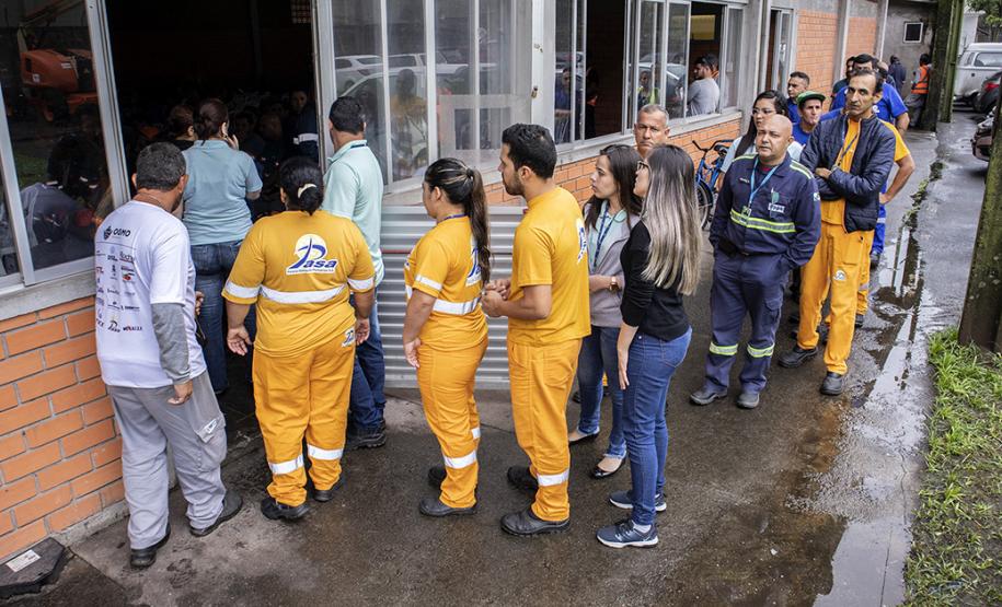 Cerca de 1100 trabalhadores prestigiaram o encontro de reflexão sobre prevenção de acidentes de trabalho e também de muita confraternização