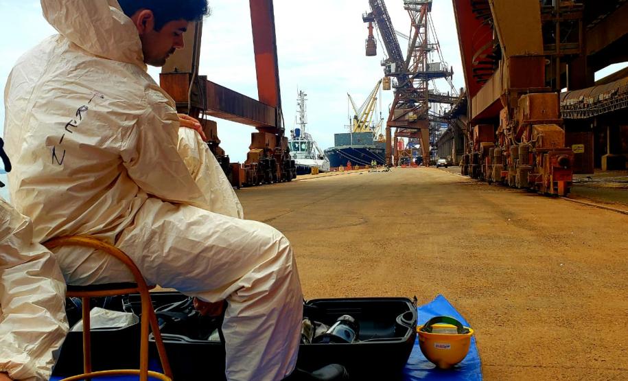 Esta é a primeira ação deste tipo e preparou trabalhadores de vários setores e empresas para dar resposta rápida e eficaz em caso de contato com produtos usados na fumigação