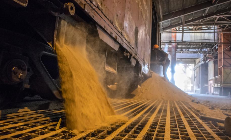 Depois de reformas e um ostensivo controle de pragas, os silos públicos horizontais do Corredor de Exportação do Porto de Paranaguá voltam a receber carga. Localizados no cais, em frente aos berços 212 e 213, os armazéns são destinados ao farelo de soja.