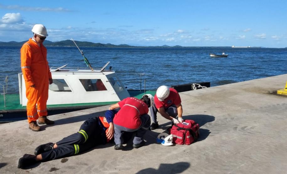 Exercício atendeu ao Plano de Controle de Emergência e verificou a eficácia do atendimento