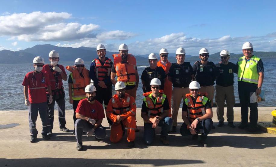 Exercício atendeu ao Plano de Controle de Emergência e verificou a eficácia do atendimento
