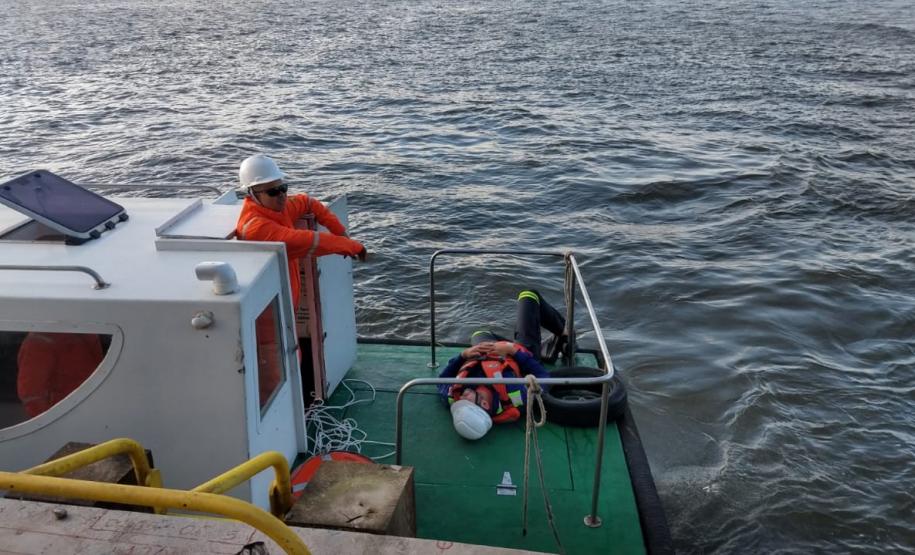 Exercício atendeu ao Plano de Controle de Emergência e verificou a eficácia do atendimento