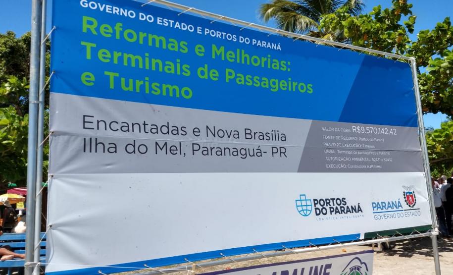 Trapiches de Encantadas e Nova Brasília serão reformados, reforçados e ampliados. Vão receber nova iluminação, rampas acessíveis, lixeiras, coberturas. Medida se soma a outros R$ 8 milhões aplicados em melhorias na Ilha do Mel, um cartão-postal do Paraná.