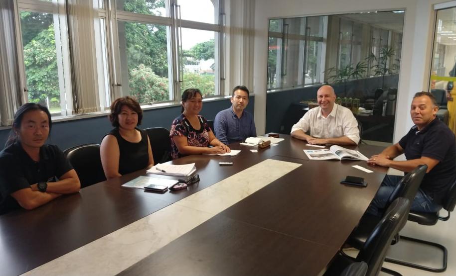 Comitiva japonesa conheceu de perto toda a estrutura logística oferecida pelo Porto de Paranaguá.