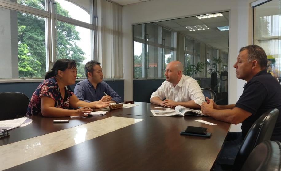 Comitiva japonesa conheceu de perto toda a estrutura logística oferecida pelo Porto de Paranaguá.