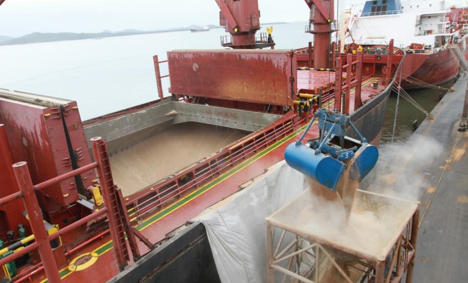 A Portos do Paraná espera atracar até o fim de abril 115 navios. Porto de Paranaguá mantém operações com cuidados de segurança.