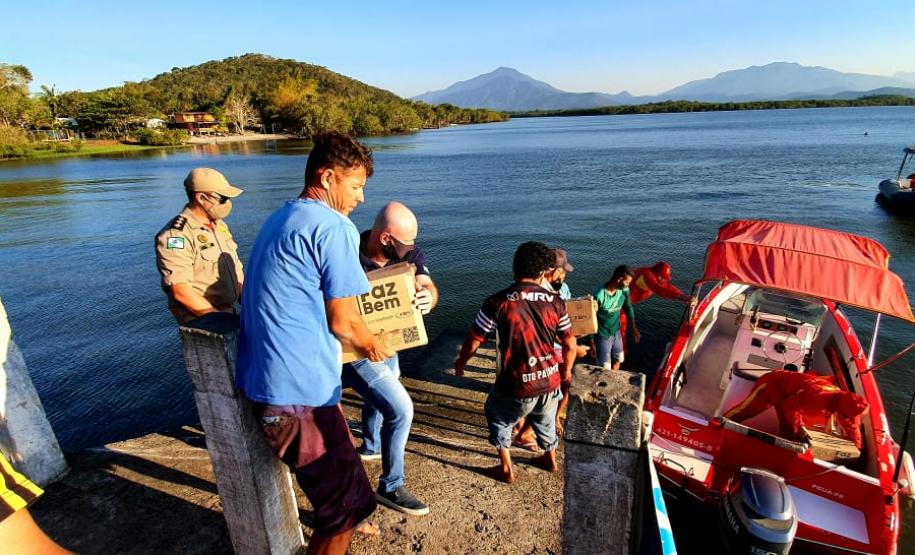 A ação envolveu oito barcos, distribuiu 1.043 cestas básicas e foi coordenada pela Diretoria Empresarial da Portos do Paraná. Foram beneficiados moradores da Ilha do Mel - Brasília, Encantadas e Ponta Oeste, Superagüi, São Miguel, Piaçaguera, Maciel, Eufrasina, Ponta do Ubá, Amparo, Europinha, Teixeira e Ilha das Peças.