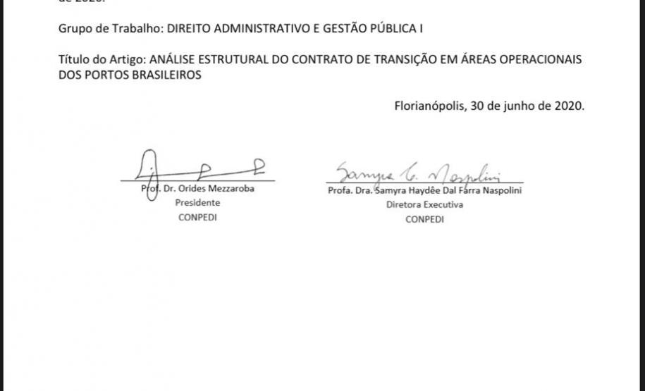 Estudos jurídicos projetam Portos do Paraná nacionalmente