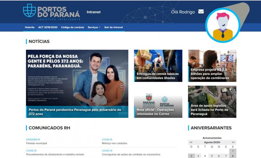 A Intranet será o principal meio de comunicação interna e de integração, com acesso pelo computador ou celular. Para entrar basta acessar o site: www.intranet.appa.pr.gov.br, com o mesmo login e senha do Expresso.