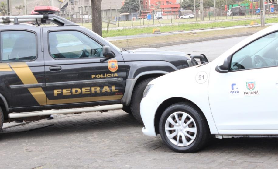 Exercício deixou Polícia Federal satisfeita com o cenário encontrado no porto de Paranaguá, no Paraná.